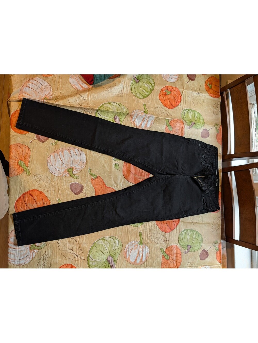 Old Navy Mid Rise Black Distressed Jeans – Size 2
